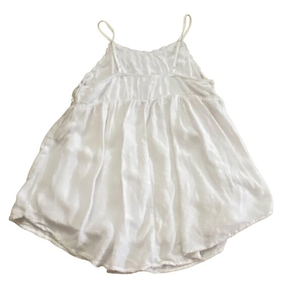 Art Class Girls Flowy Crochet Top Tank Top-White-Size 10/12-GUC - Picture 4 of 5